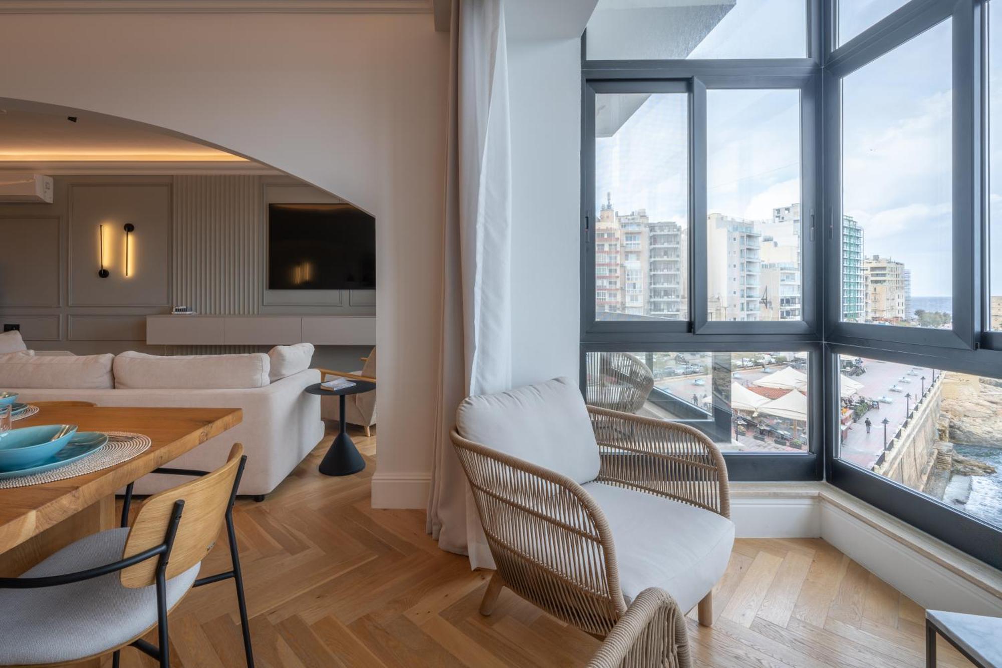 2br Luxury Design With Sea Views From Every In * Sliema